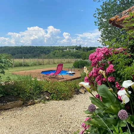 Feriehus Private Pool With Stunning Views Of The Chateau!! Old Barn *
